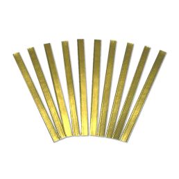 Verschlussclips - Clipbandverschluss Gold - 180 mm