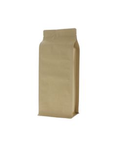Flachbodenbeutel Kraftpapier - braun