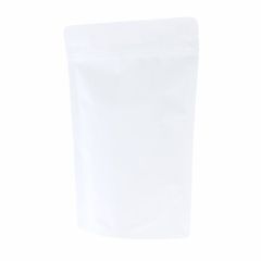 Standbodenbeutel - matt weiss - 95x150+{30+30} mm (100-125ml)