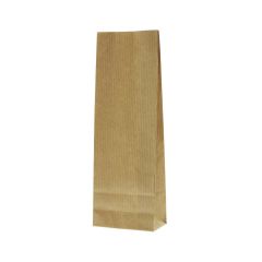 Blockbodembeutel Zweilagiges Kraftpapier - braun - 70x205+{40} mm (475 ml)