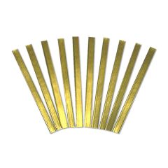 Verschlussclips - Clipbandverschluss Gold - 180 mm